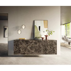 PALAZZO prémium kerámia fali komód - 180cm DELIFE