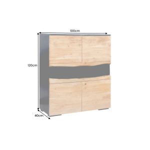 GRAND ACACIA modern szekrény - 100cm