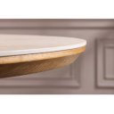 UNIQUE modern bővíthető étkezőasztal - 160-200cm - travertin