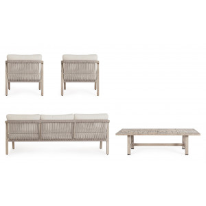 BRISA prémium kültéri szett - light beige
