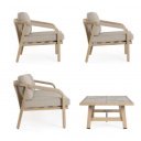 BRISA prémium kültéri szett - beige