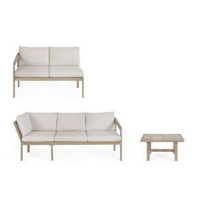 BRISA-III prémium kültéri szett - light beige