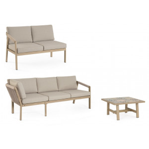 BRISA-III prémium kültéri szett - beige