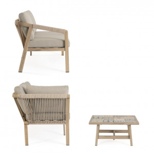 BRISA-III prémium kültéri szett - beige