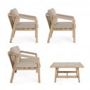 BRISA-II prémium kültéri szett - beige