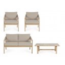 BRISA-II prémium kültéri szett - beige