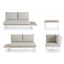 ZELMAR prémium kültéri kanapé - beige