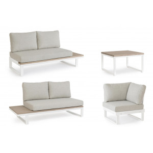 ZELMAR prémium kültéri kanapé - beige