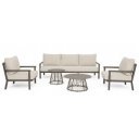 ZENITH prémium kültéri szett - beige/barna