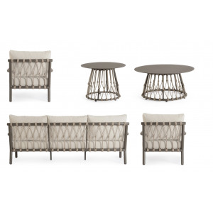 ZENITH prémium kültéri szett - beige/barna