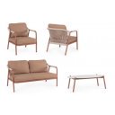 SOFTLINE prémium kültéri szett - terrakotta