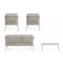 SOFTLINE prémium kültéri szett - szürke