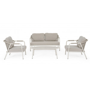 SOFTLINE prémium kültéri szett - szürke BIZZOTTO