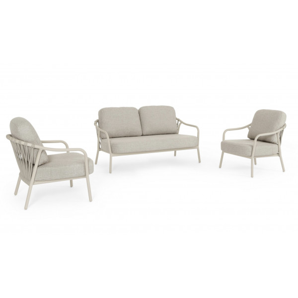 BREEZE prémium kültéri szett - szürke