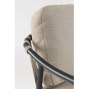 BREEZE prémium kültéri szett - szürke/fekete