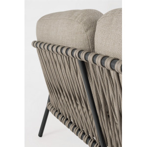 BREEZE prémium kültéri szett - szürke/fekete