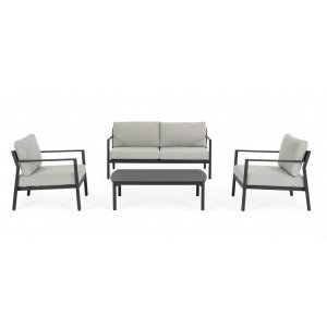 SOLEA prémium kültéri szett - szürke/antracit BIZZOTTO