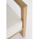 SOLARA prémium akác kültéri szett - beige