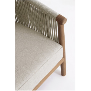 IMPERIA prémium teakfa kültéri szett - beige