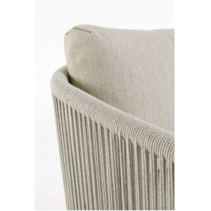 IMPERIA prémium teakfa kültéri szett - beige