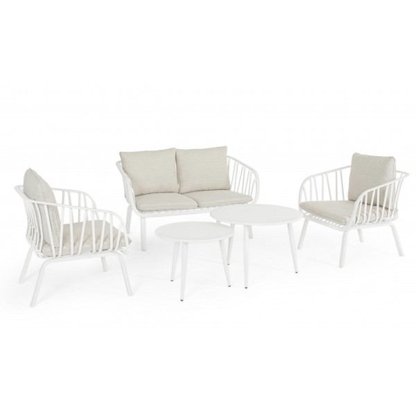 DAYBREAK kültéri szett - beige/fehér