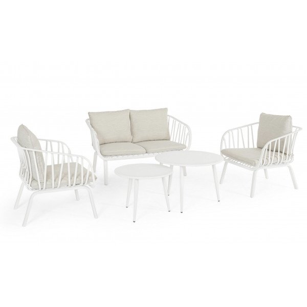 DAYBREAK kültéri szett - beige/fehér