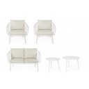 DAYBREAK kültéri szett - beige/fehér