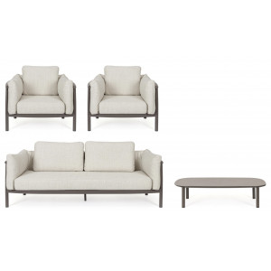 SKYLINE prémium kültéri szett - beige