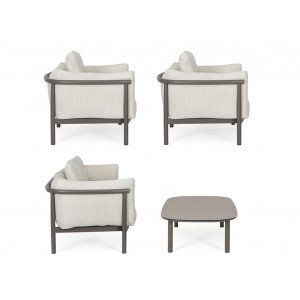 SKYLINE prémium kültéri szett - beige BIZZOTTO