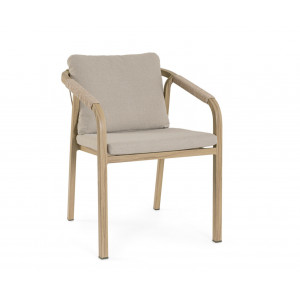 BRISA exkluzív kültéri szék - beige BIZZOTTO