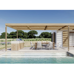 PATIO exkluzív kültéri szék - light beige