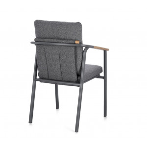 PATIO exkluzív kültéri szék - szürke BIZZOTTO