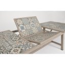 BRISA prémium kültéri bővíthető étkezőasztal - 212-285cm - light beige