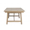 BRISA prémium kültéri bővíthető étkezőasztal - 212-285cm - beige