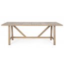 BRISA prémium kültéri étkezőasztal - 206cm - beige