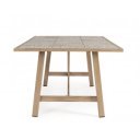 BRISA prémium kültéri étkezőasztal - 206cm - beige