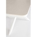 PASCAL prémium bővíthető kültéri étkezőasztal - 200-260cm -fehér