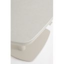 GRAVA állítható magasságú prémium kültéri kerámia étkezőasztal - 135cm - beige