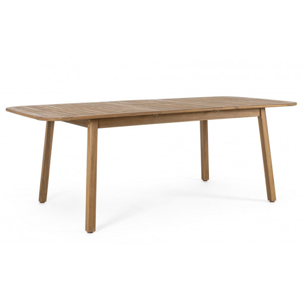 PURE tömör akác étkezőasztal - 120-200cm