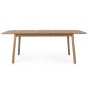 PURE tömör akác étkezőasztal - 120-200cm