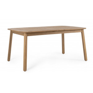 PURE tömör akác étkezőasztal - 120-200cm