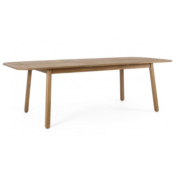 PURE kültéri akác bővíthető étkezőasztal -180-240cm