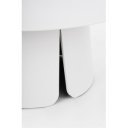 VIVA modern kültéri dohányzóasztal szett - fehér