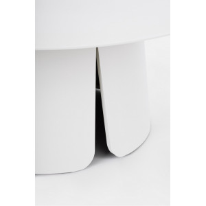 VIVA modern kültéri dohányzóasztal szett - fehér