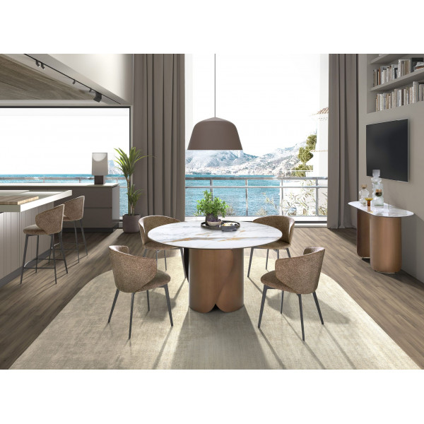 IMPERIA prémium kerámia étkezőasztal - 140cm