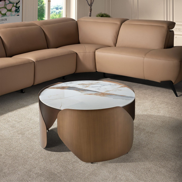 IMPERIA prémium kerámia dohányzóasztal - 80cm