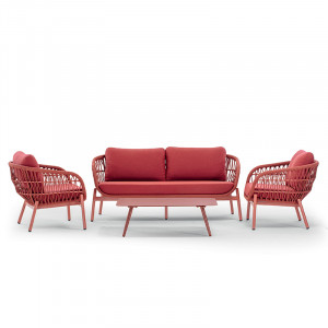 DORADO-II prémium kültéri szett - kék/piros