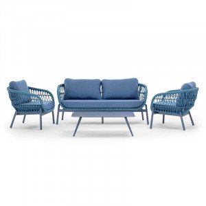 DORADO-II prémium kültéri szett - kék/piros GRATTONI