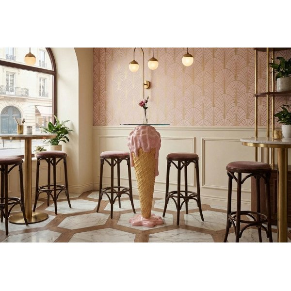 ICE CREAM modern bárasztal - 107cm