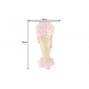 ICE CREAM modern bárasztal - 107cm